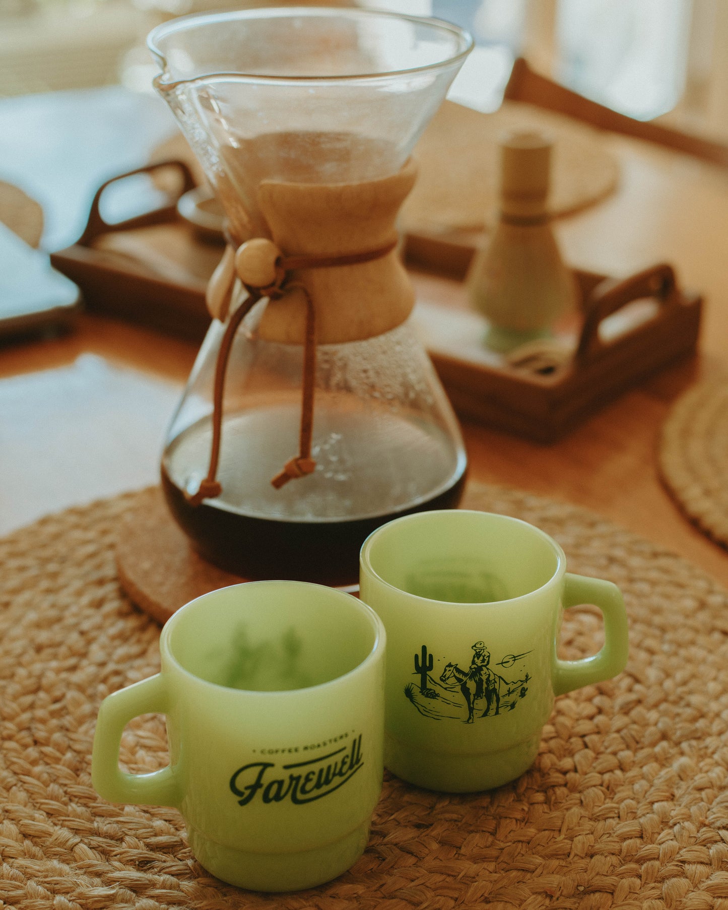 FAREWELL JADE GLASS MUG