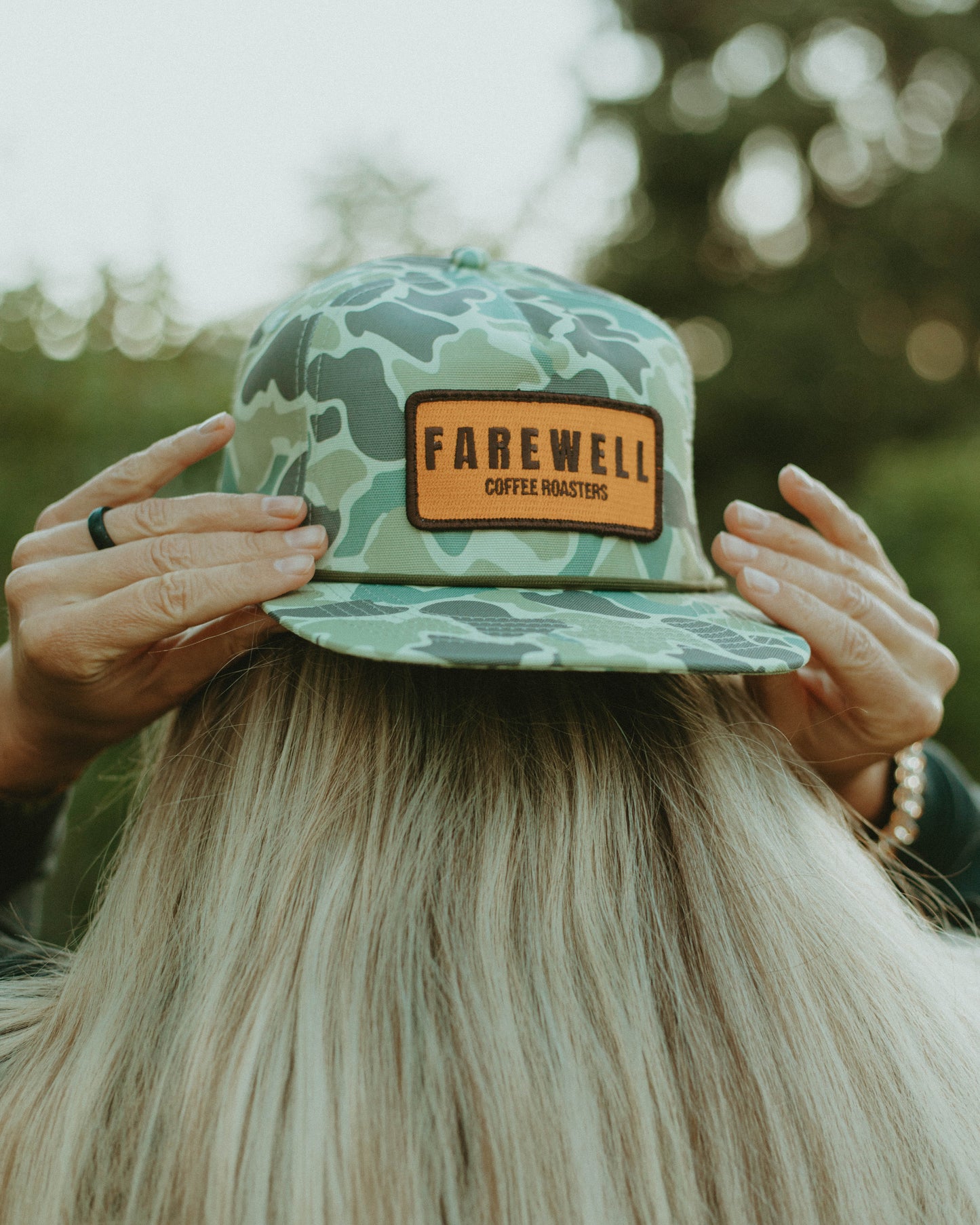 FAREWELL CAMO PATCH HAT