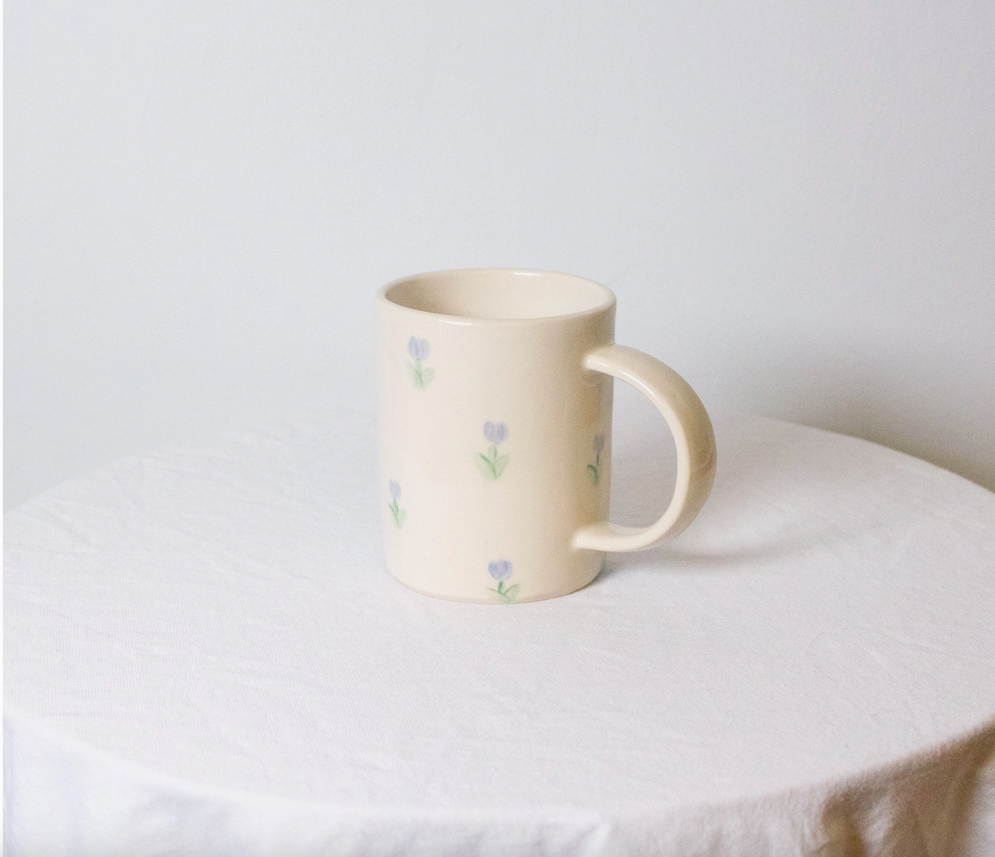 BLUE TULIPS MUG