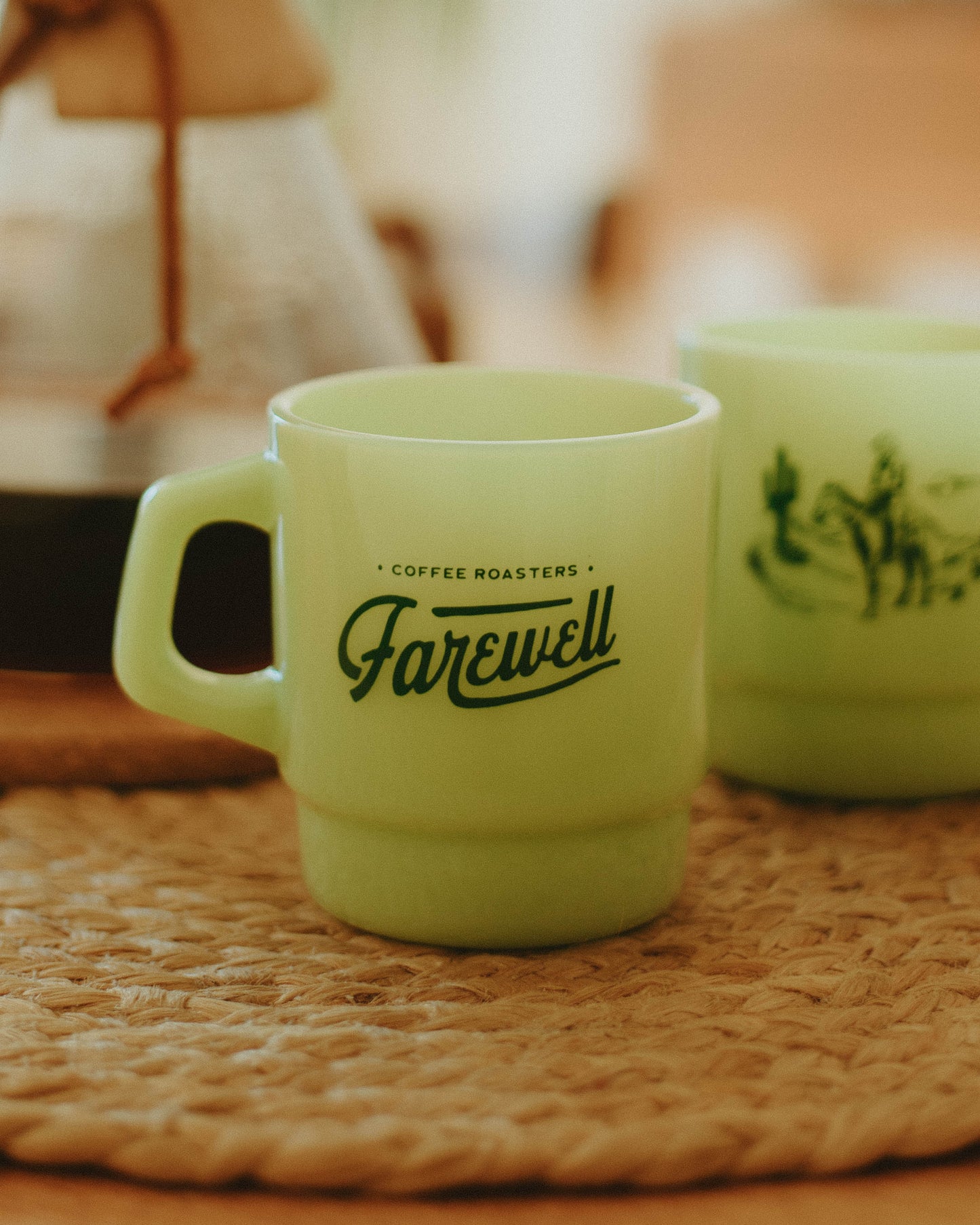 FAREWELL JADE GLASS MUG
