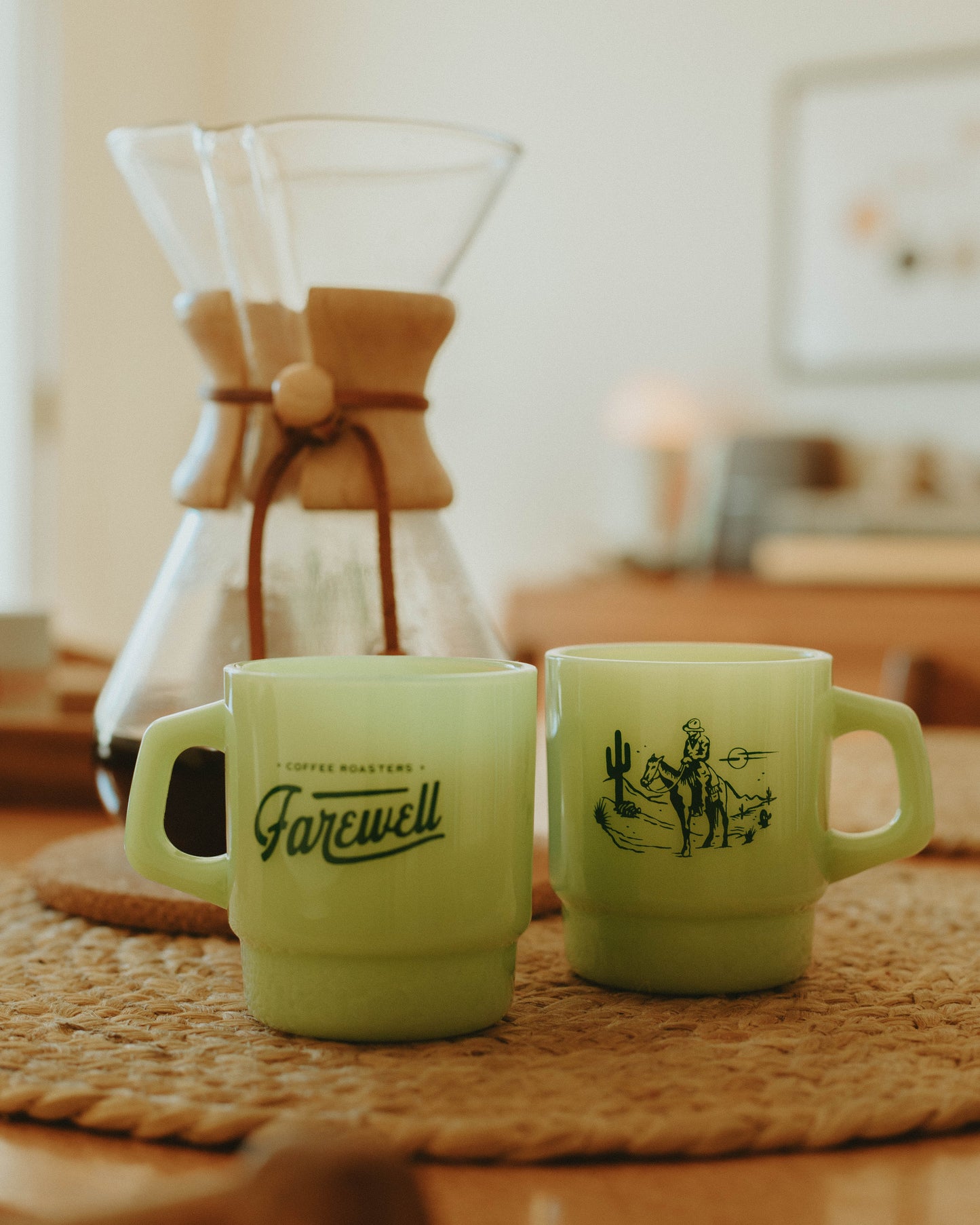 FAREWELL JADE GLASS MUG