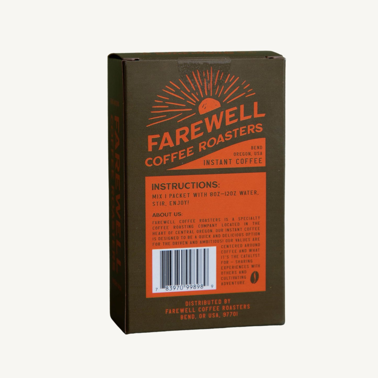 INSTANT COFFEE, 5 PACK